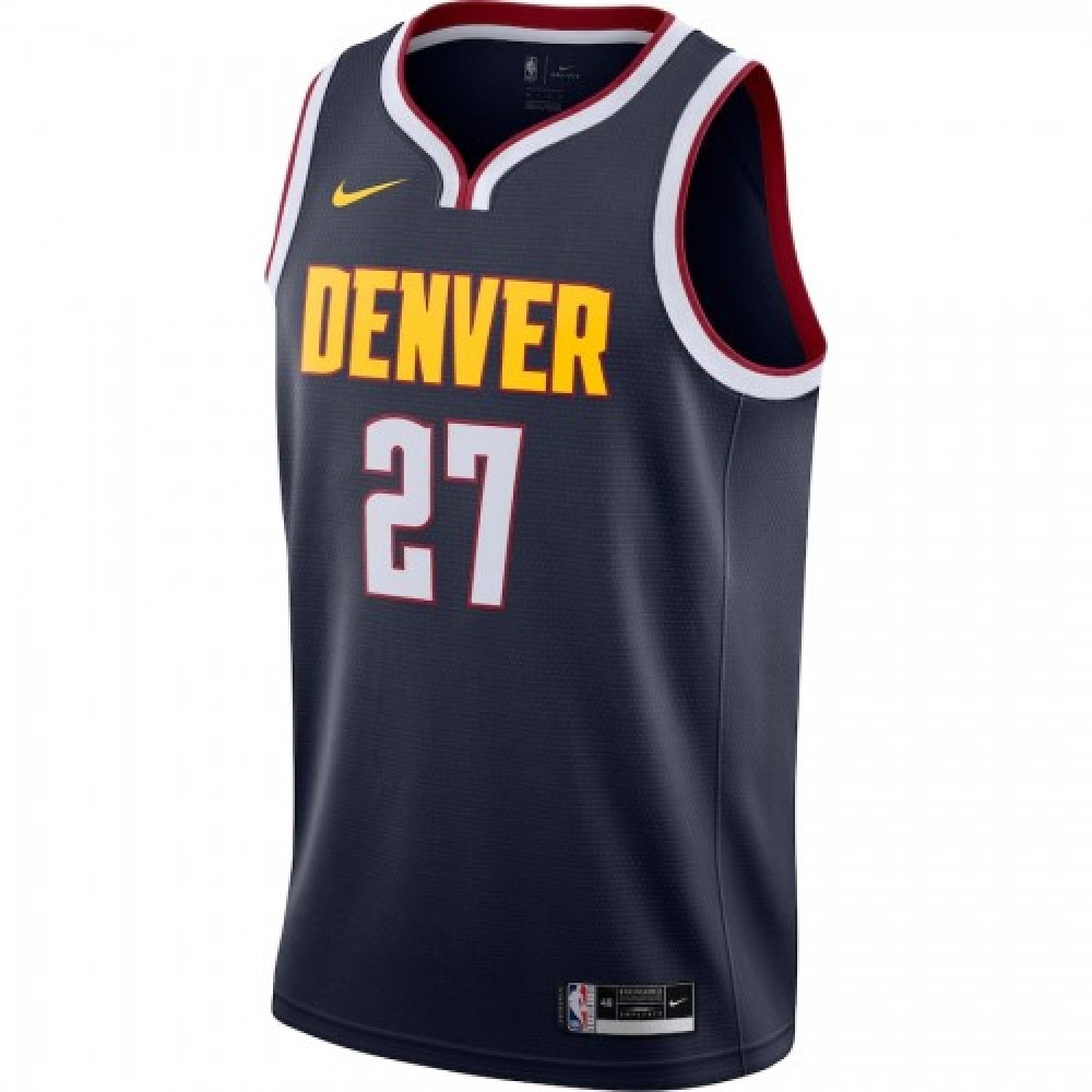 Men's Denver Nuggets Jamal Murray #27 Navy 2020/21 Swingman Jersey - Icon Edition-Pro Kit Vault | Brand New 26/27 Sports Jerseys